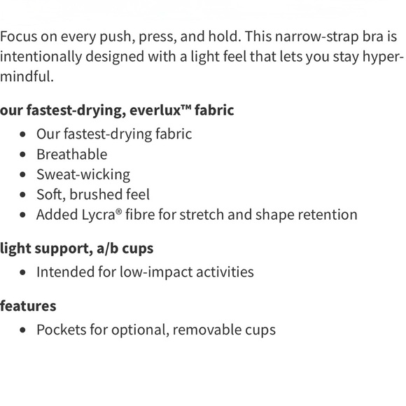 NWT Lululemon Wunder Train Strappy Racer Bra, Passionate Pink, 8, A/B - Picture 7 of 7